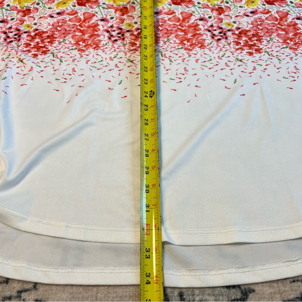 Lane Bryant multi color floral tank top women’s plus Sz. 22/24 - Picture 6 of 6